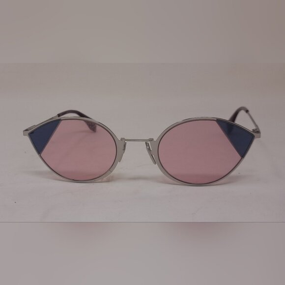 NEW Fendi Women\'s Sunglasses Cut Eye Rose Silver Cat Eye FF0342/S 51-23-140 main image 10